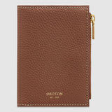 Oroton Margot Mini 10CC Zip Wallet | Whisky (PRE-ORDER)