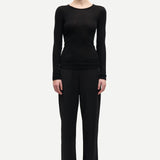 Samsoe Samsoe Sadou T-Shirt Long Sleeve | Black