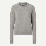 Samsoe Samsoe Boston O-Neck | Grey Melange