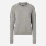 Samsoe Samsoe Boston O-Neck | Grey Melange