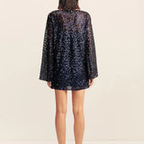 Shona Joy Everly Long Sleeve Mini Dress | Moonlight