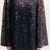 Shona Joy Everly Long Sleeve Mini Dress | Moonlight