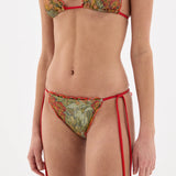 Sir Eliana Ruffle String Brief | Aliera Floral Mint (PRE-ORDER)