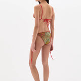 Sir Eliana Ruffle String Brief | Aliera Floral Mint (PRE-ORDER)