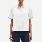 Samsoe Samsoe Mina Short Sleeve Shirt | White