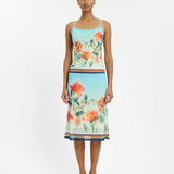 With Harper Lu Camisole | Mesh Baby Blue