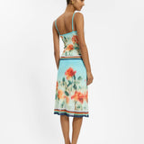 With Harper Lu Camisole | Mesh Baby Blue