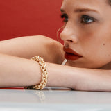 Gimme Brushed Chain Bracelet | 14K Gold (PRE-ORDER)