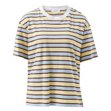Ceres Life Stevie Slouchy Tee | New Butter Brunette Stripe