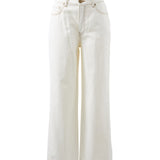 Ceres Life Frankie Loose Straight Jean | Ecru