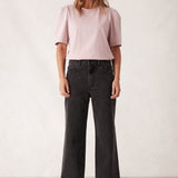 Ceres Life Frankie Loose Straight Jean | Washed Black