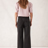 Ceres Life Frankie Loose Straight Jean | Washed Black