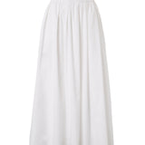 Ceres Life Florence Poplin Maxi Skirt | White