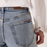 Ceres Life Blake Straight Leg Jean | Mid Vintage Blue