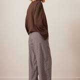 Ceres Life The Lounge Pant | Chocolate Check