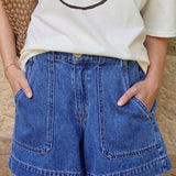 Ceres Life Weekender Short | Fresh Indigo