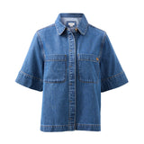 Ceres Life Noa Short Sleeve | Fresh Indigo