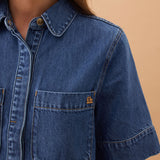 Ceres Life Noa Short Sleeve | Fresh Indigo