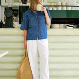 Ceres Life Noa Short Sleeve | Fresh Indigo