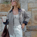 Ceres Life Blair Barn Jacket | Check (PRE-ORDER)