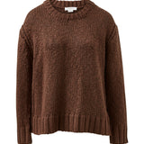 Ceres Life Sage Chunky Knit Crew | Chocolate