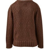 Ceres Life Sage Chunky Knit Crew | Chocolate
