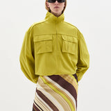 Sir Vivia Skirt | Cafe Lemon Stripe (PRE-ORDER)