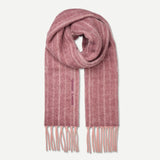 Samsoe Samsoe Alex Scarf | Pink Logo St.