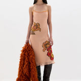 Sir Estella Slip Midi Dress | Aliera Floral Blush (PRE-ORDER)