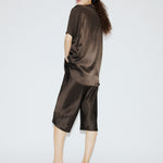 SHORT SLEEVE BOYFRIEND SHIRT MANTIS