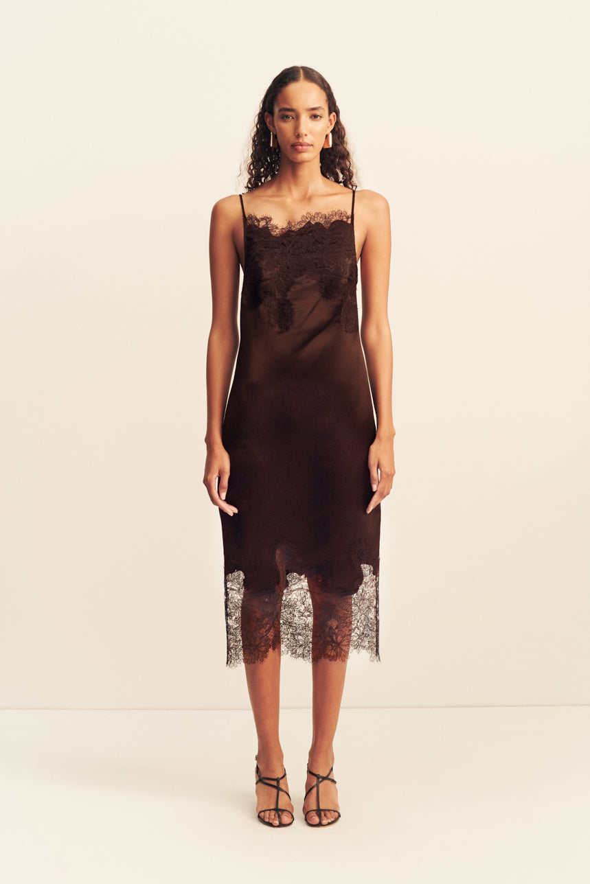 Lucia Lace Midi Dress