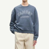 Samsoe Samsoe Savan Sweat | Ombre Blue Pigment