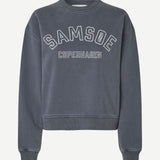 Samsoe Samsoe Savan Sweat | Ombre Blue Pigment (PRE-ORDER)