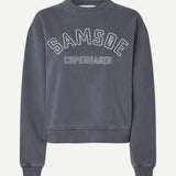Samsoe Samsoe Savan Sweat | Ombre Blue Pigment