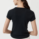 St Agni Organic Cotton Baby Tee | Jet Black (PRE-ORDER)