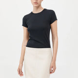 St Agni Organic Cotton Baby Tee | Jet Black (PRE-ORDER)