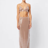 Mossman Celestial Midi Skirt | Neutral