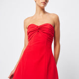 Mossman Bitter Mini Dress | Red