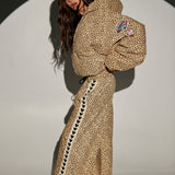 Sabbi The Raving Hearts Pants | Drill Leopard (PRE-ORDER)