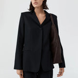 St Agni Lattice Weave Large Tote | Coffee