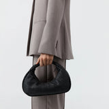 St Agni Lattice Weave Bon Bon Bag | Black