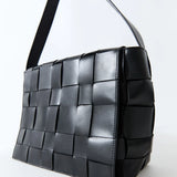 St Agni Woven Envelope Mini Tote | Black