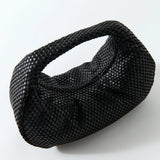 St Agni Lattice Weave Bon Bon Bag | Black