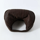 St Agni Lattice Weave Bon Bon Bag | Coffee