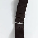 St Agni Wide Classic Belt | Coffee