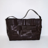 St Agni Woven Large Tote | Chocolate (PRE-ORDER)