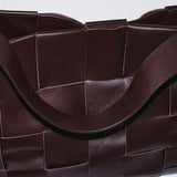 St Agni Woven Large Tote | Chocolate (PRE-ORDER)