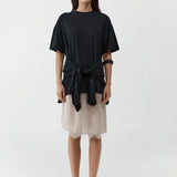 St Agni Fine Lace Skirt | Stone