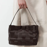 St Agni Woven Mini Tote | Chocolate (PRE-ORDER)