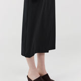 St Agni Suede Bandeau Wedge | Coffee